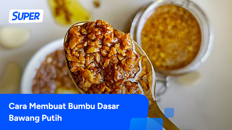 Cara Membuat Bumbu Dasar Bawang Putih, Mudah dan Praktis!